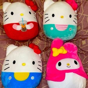 Hello Kitty small Squishmallows. Took off the tags, but they are like new.
